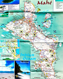 die Hälfte der rund 90.000 Einwohner der Seychellen lebt auf der Hauptinsel MAHE